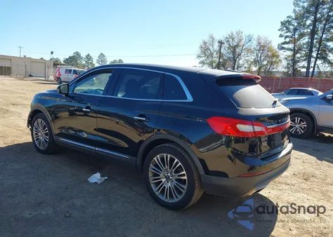 2017 Lincoln Mkx Reserve from USA, damaged, VIN 2LMPJ6LR3HBL21825